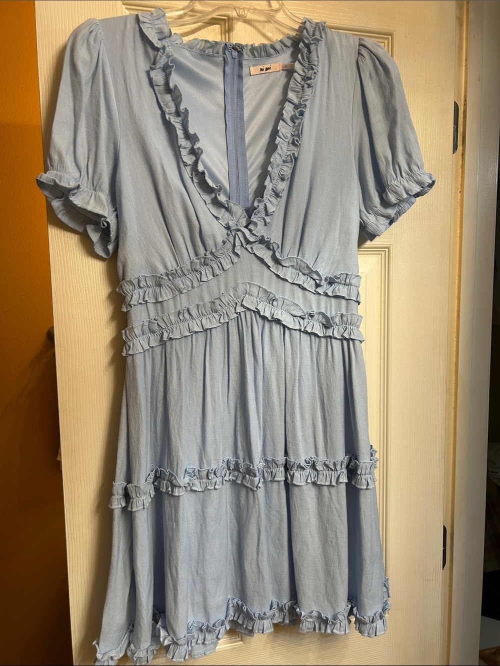 Mi Ami Ruffle Mini-Dress - Picture 4 of 11